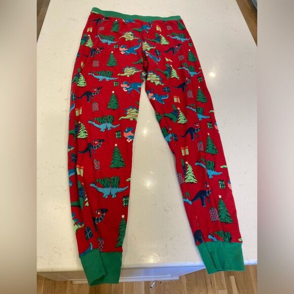❤️ Wondershop Christmas Men’s Dinosaur Red Long John Whimsey Fun Pajama Set - Picture 7 of 10